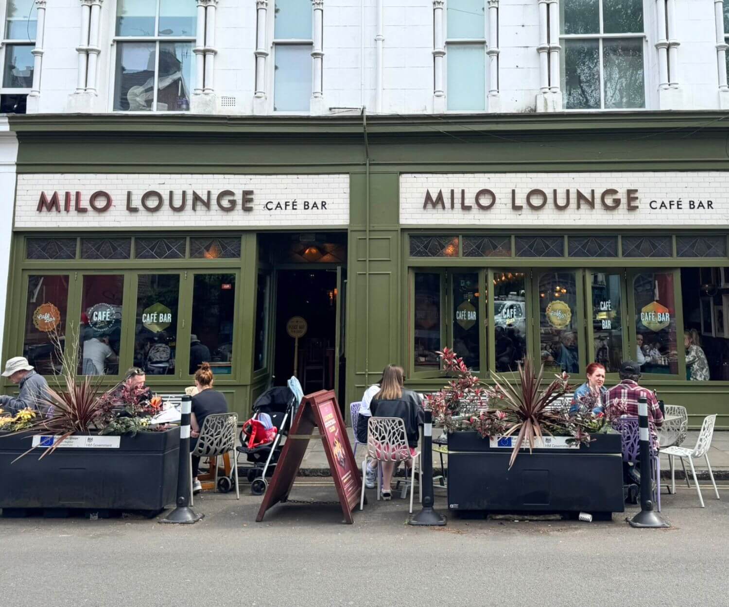 Milo Lounge - A bar on Lark Lane, Aigburth, popular with young professionals